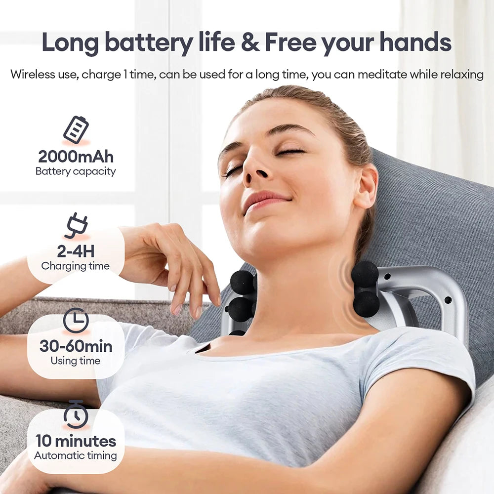VitaGlow™ 22-Head Fascia Massage Gun – High-Frequency Deep Tissue Relief