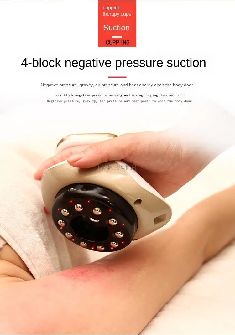 Cupping Massager LCD Display Vacuum Suction Cups EMS Ventosas Anti Cellulite Magnet Therapy Guasha Scraping Fat Burner Slimming