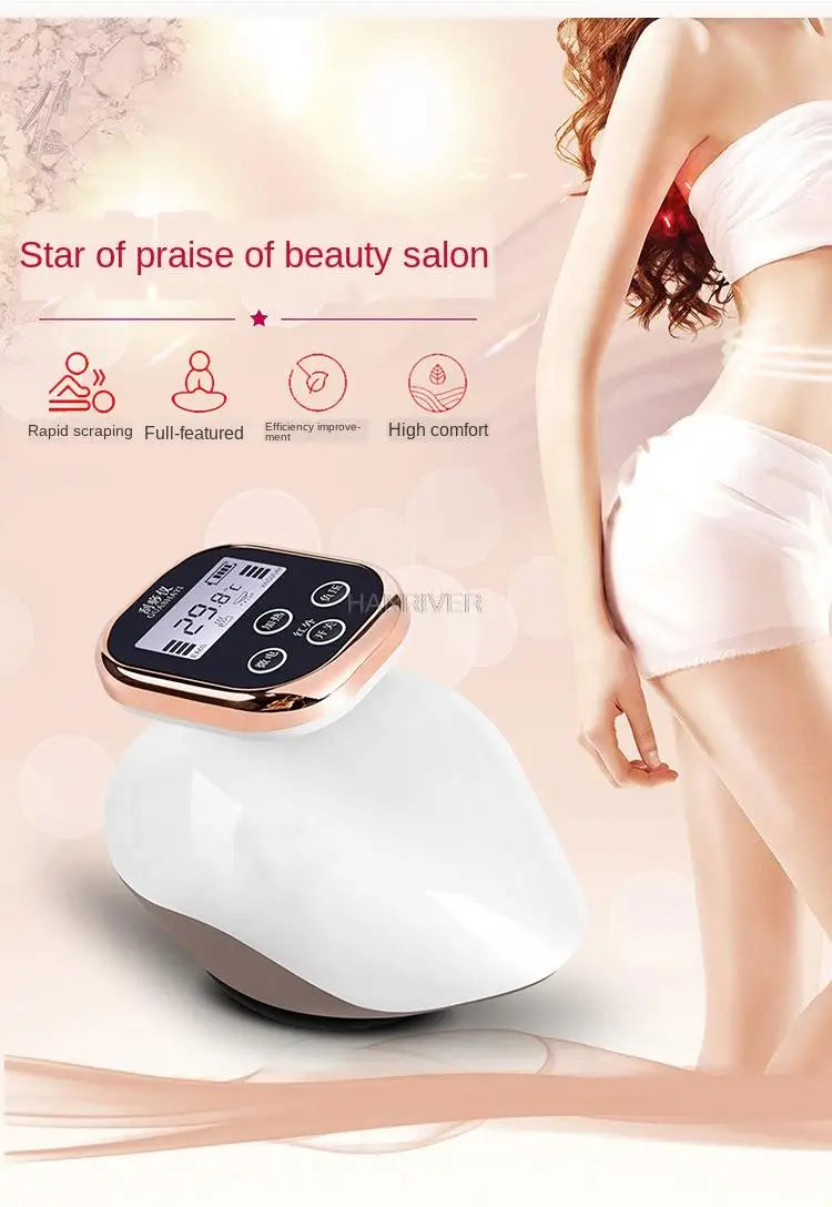 Cupping Massager LCD Display Vacuum Suction Cups EMS Ventosas Anti Cellulite Magnet Therapy Guasha Scraping Fat Burner Slimming