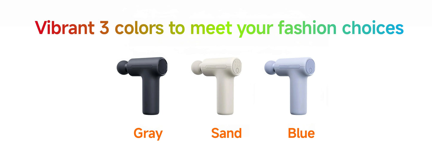 Xiaomi Mijia Mini Fascia Gun 3 — Smart Deep Tissue Massage Gun for Relaxation & Recovery