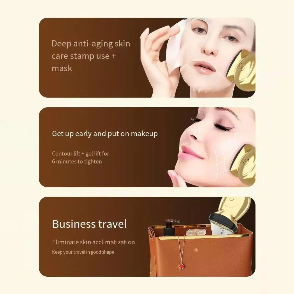 GlowLift™ 3-in-1 Red Light Facial Sculpting & Lifting Massager