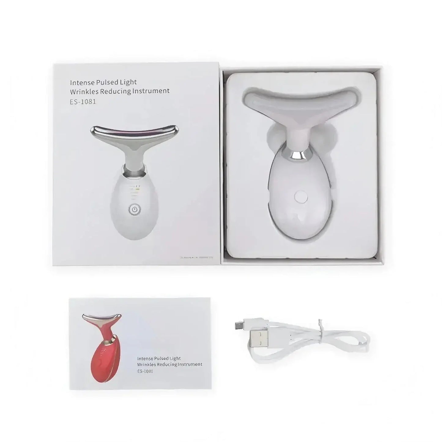 VitaGlow™ 7-in-1 Rejuvenating LED Facial & Neck Massager