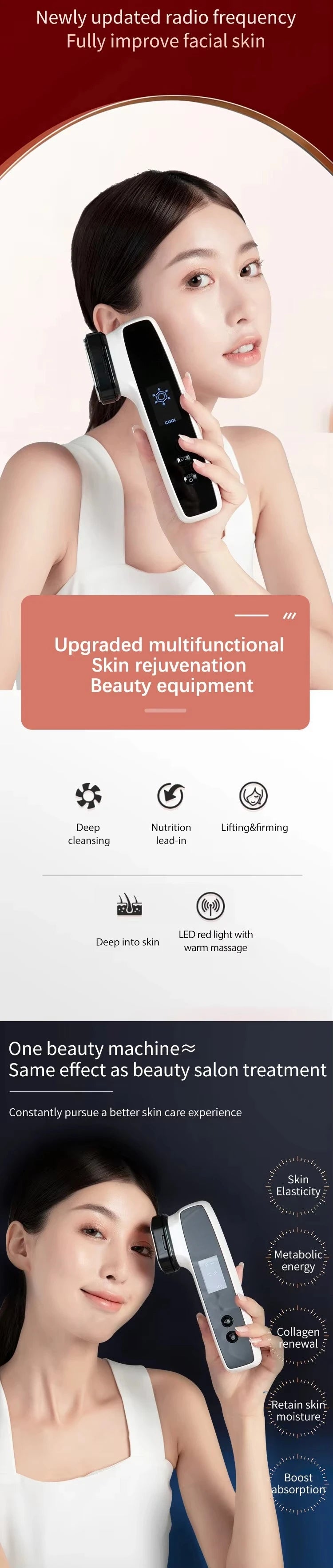 Multifunctional Wrinkle Removal Home Facial Lift