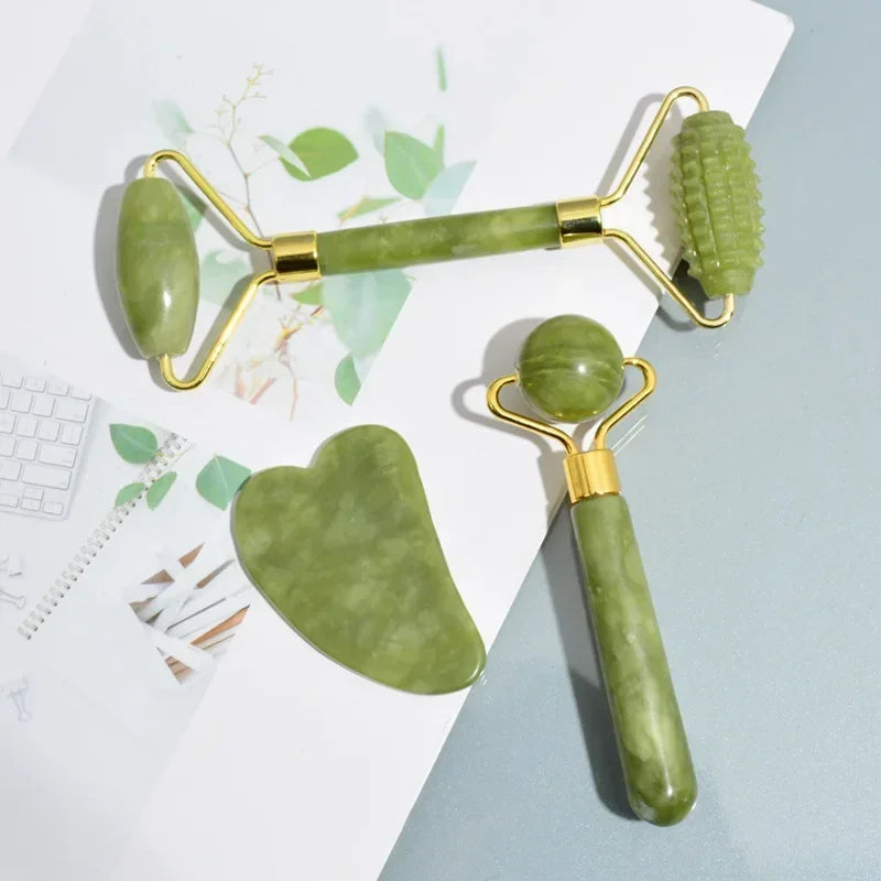 Original Radiance™ Natural Jade Roller & Gua Sha Set