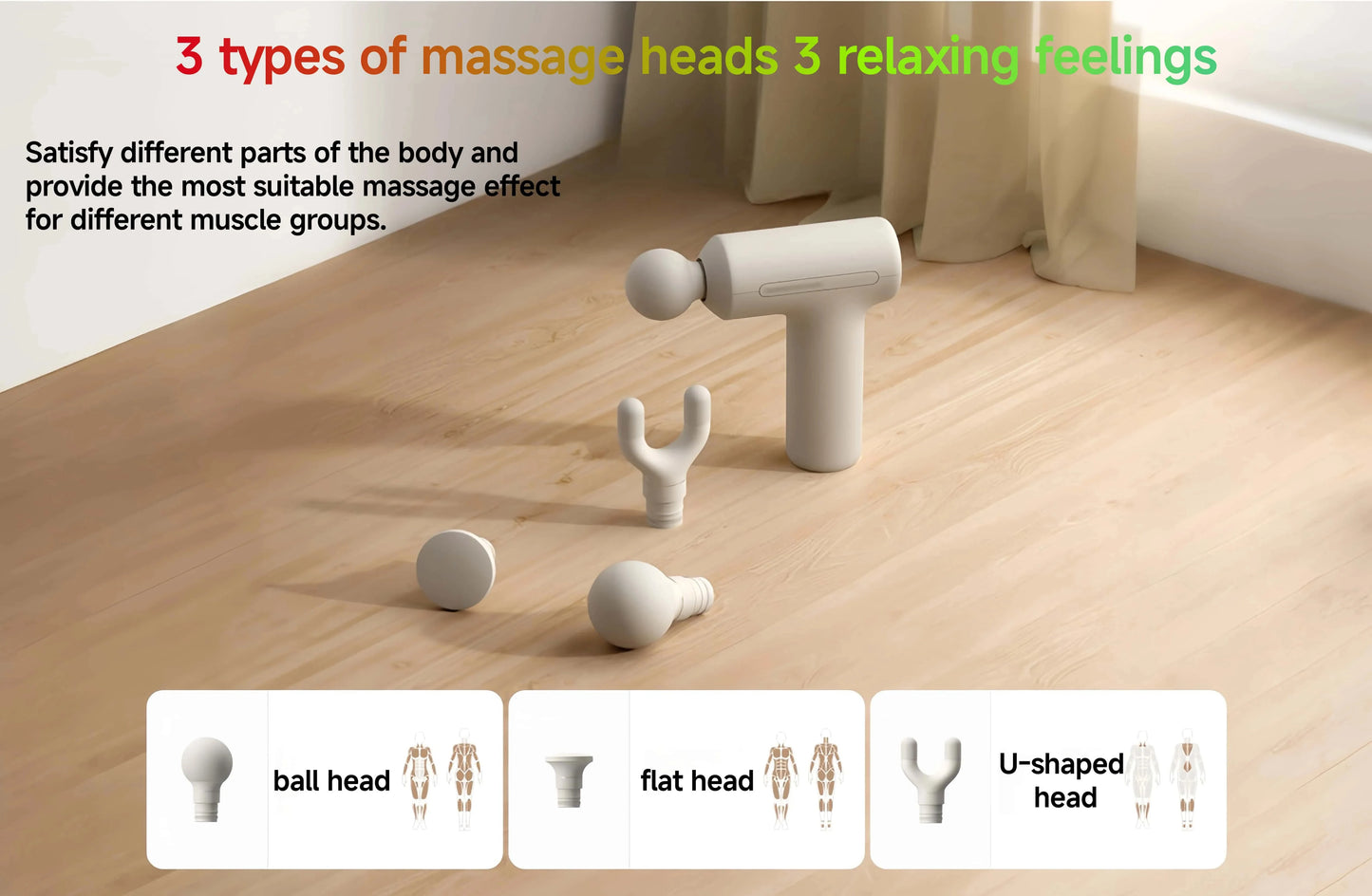 Xiaomi Mijia Mini Fascia Gun 3 — Smart Deep Tissue Massage Gun for Relaxation & Recovery