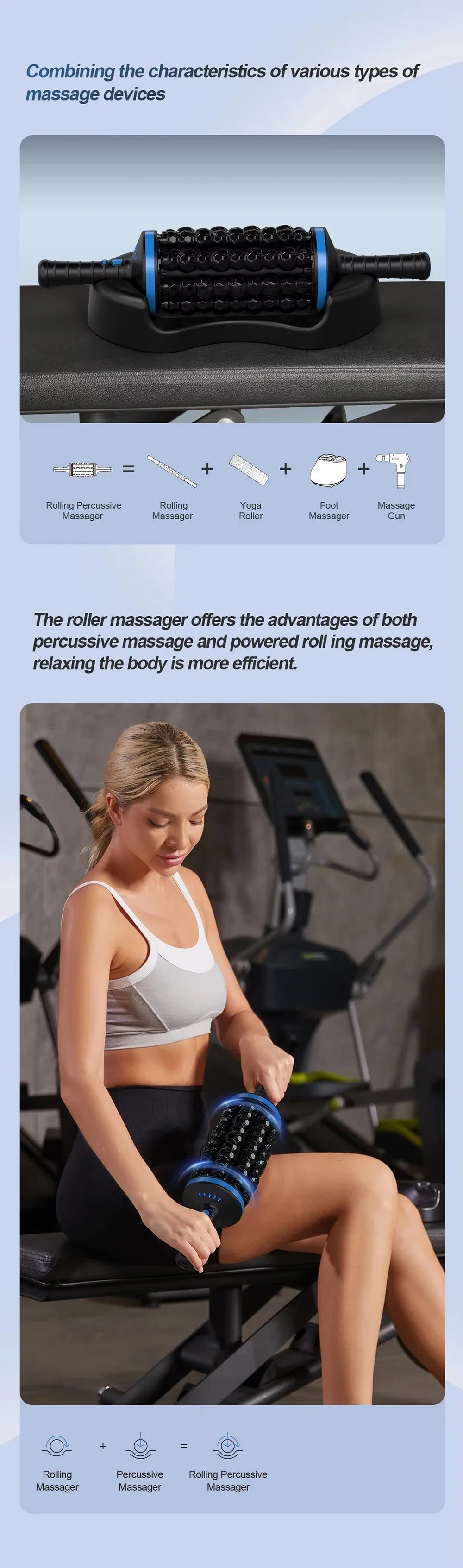 VitaRoll 360™ Cordless Body Massager