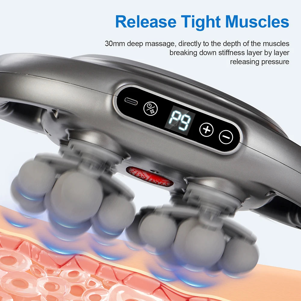 VitaGlow™ 22-Head Fascia Massage Gun – High-Frequency Deep Tissue Relief