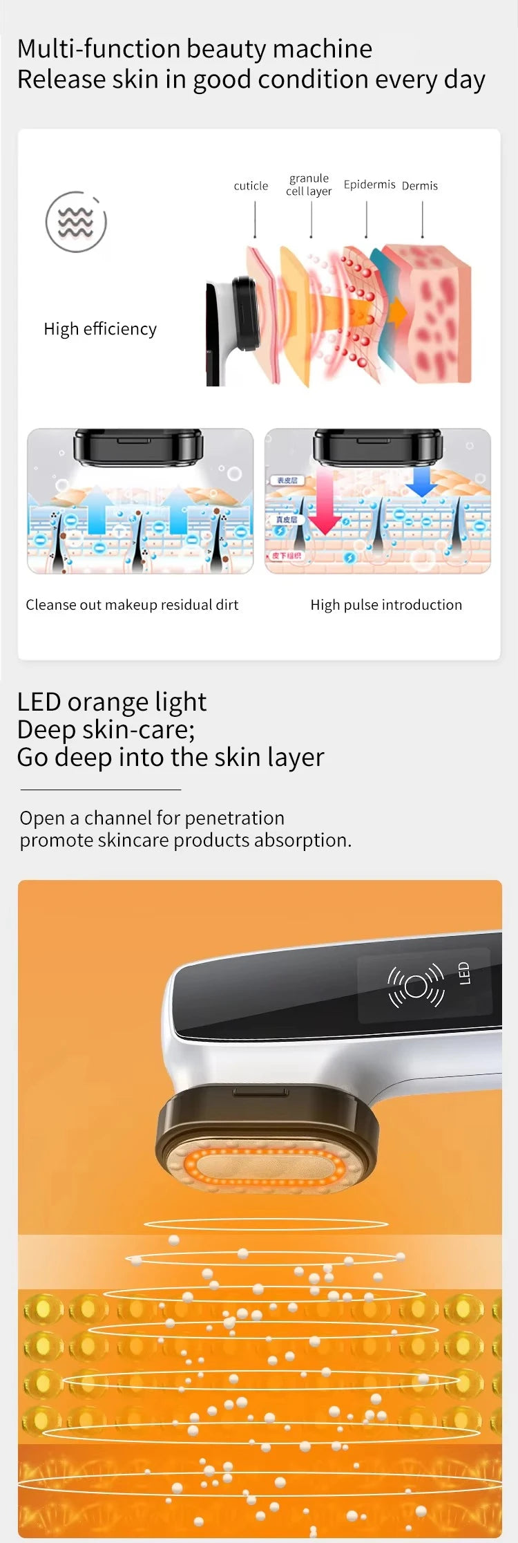 Multifunctional Wrinkle Removal Home Facial Lift