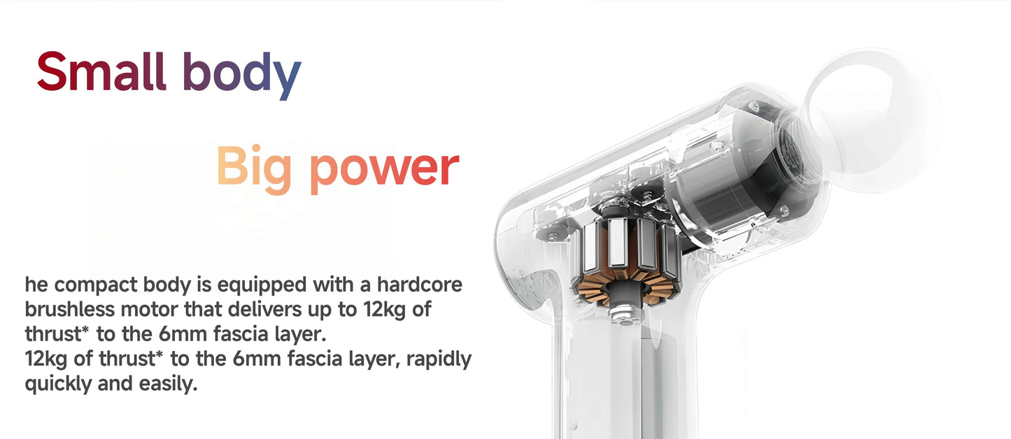 Xiaomi Mijia Mini Fascia Gun 3 — Smart Deep Tissue Massage Gun for Relaxation & Recovery