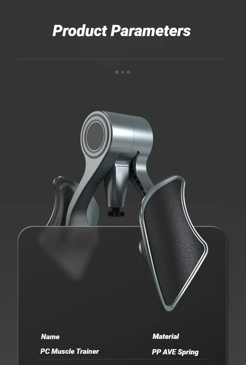 Pelvic & Glute Trainer — Home Fitness Device for Stronger Core and Toned Buttocks