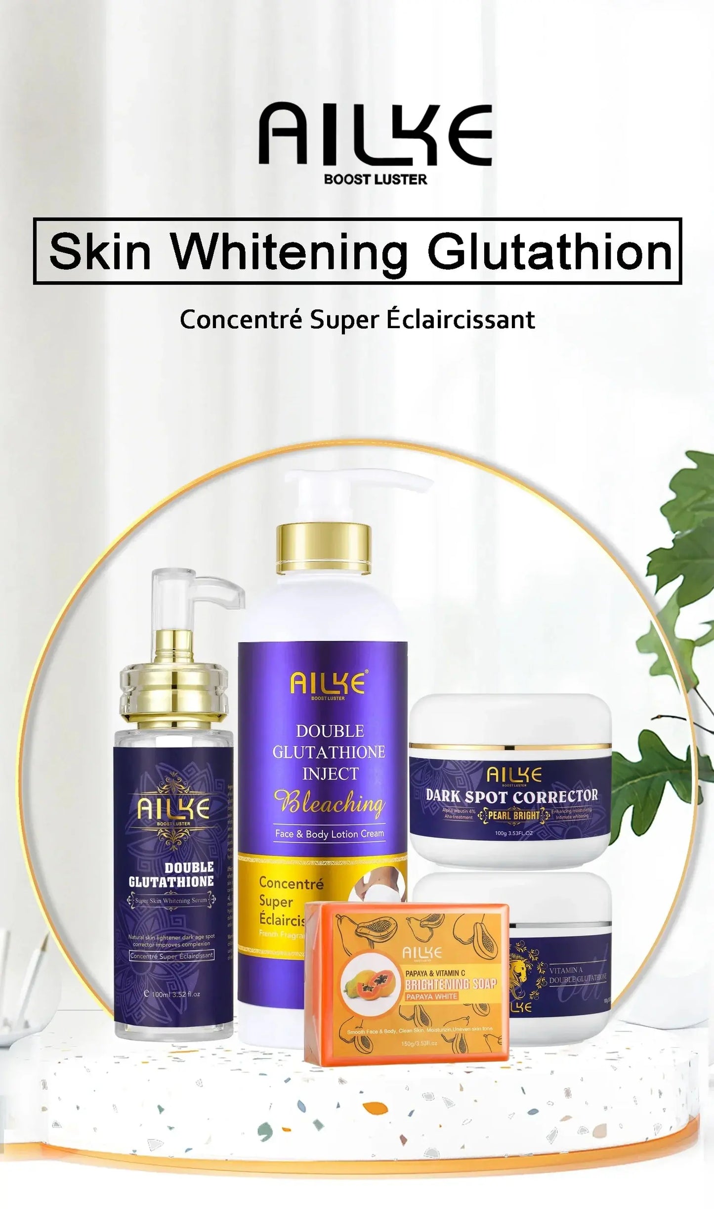 Radiance Glow™ 5-in-1 Glutathione Skincare Kit