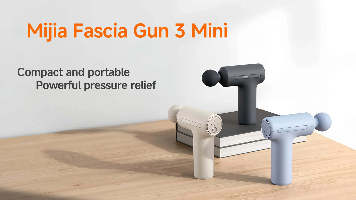 Xiaomi Mijia Mini Fascia Gun 3 — Smart Deep Tissue Massage Gun for Relaxation & Recovery