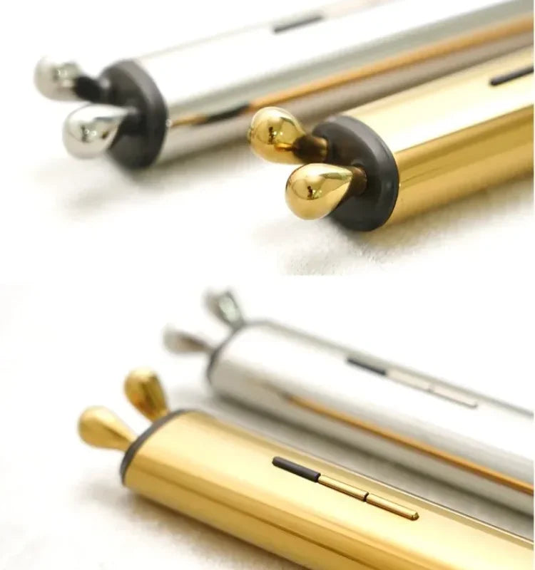 3d Roller Skin Tighten Firming Wand EMS Microcurrent Portable Mini Facial Skin Toning Face Eye Lift Device RF Face Massager