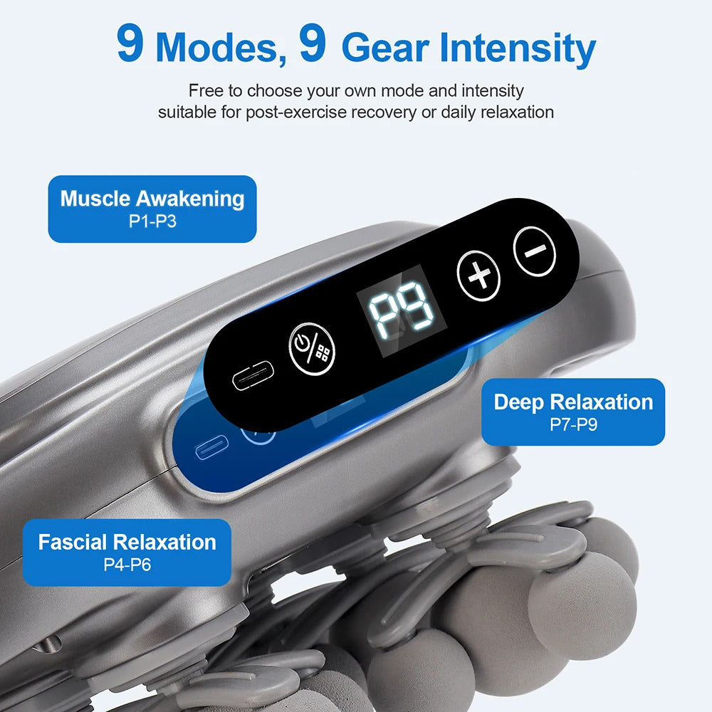 VitaGlow™ 22-Head Fascia Massage Gun – High-Frequency Deep Tissue Relief