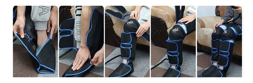 360° Air Compression Leg & Foot Massager — Boost Circulation and Relieve Fatigue
