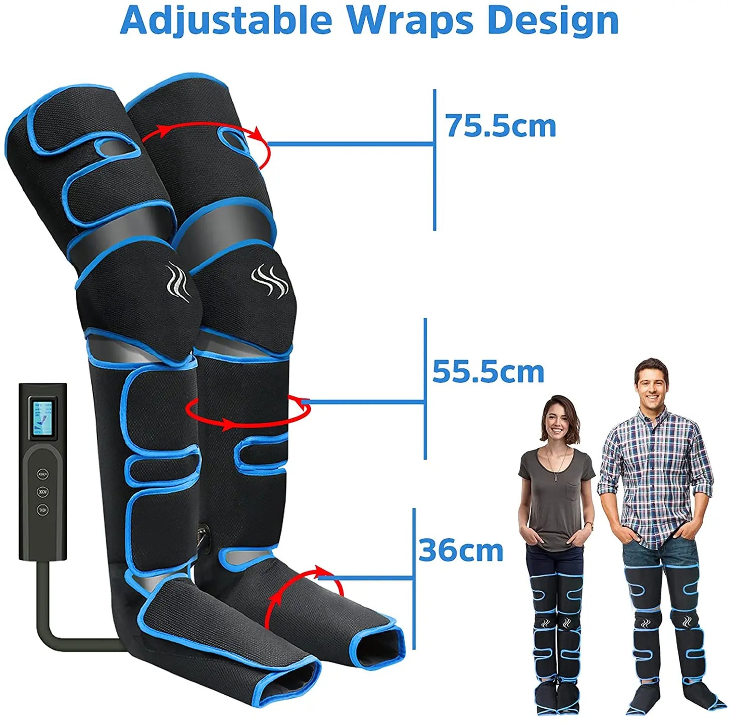 360° Air Compression Leg & Foot Massager — Boost Circulation and Relieve Fatigue