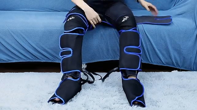 360° Air Compression Leg & Foot Massager — Boost Circulation and Relieve Fatigue